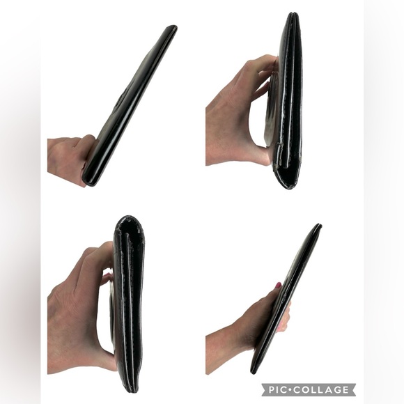 ❌SOLD🖤Vintage Gucci Patent Leather Bifold Long Wallet - Picture 6 of 15